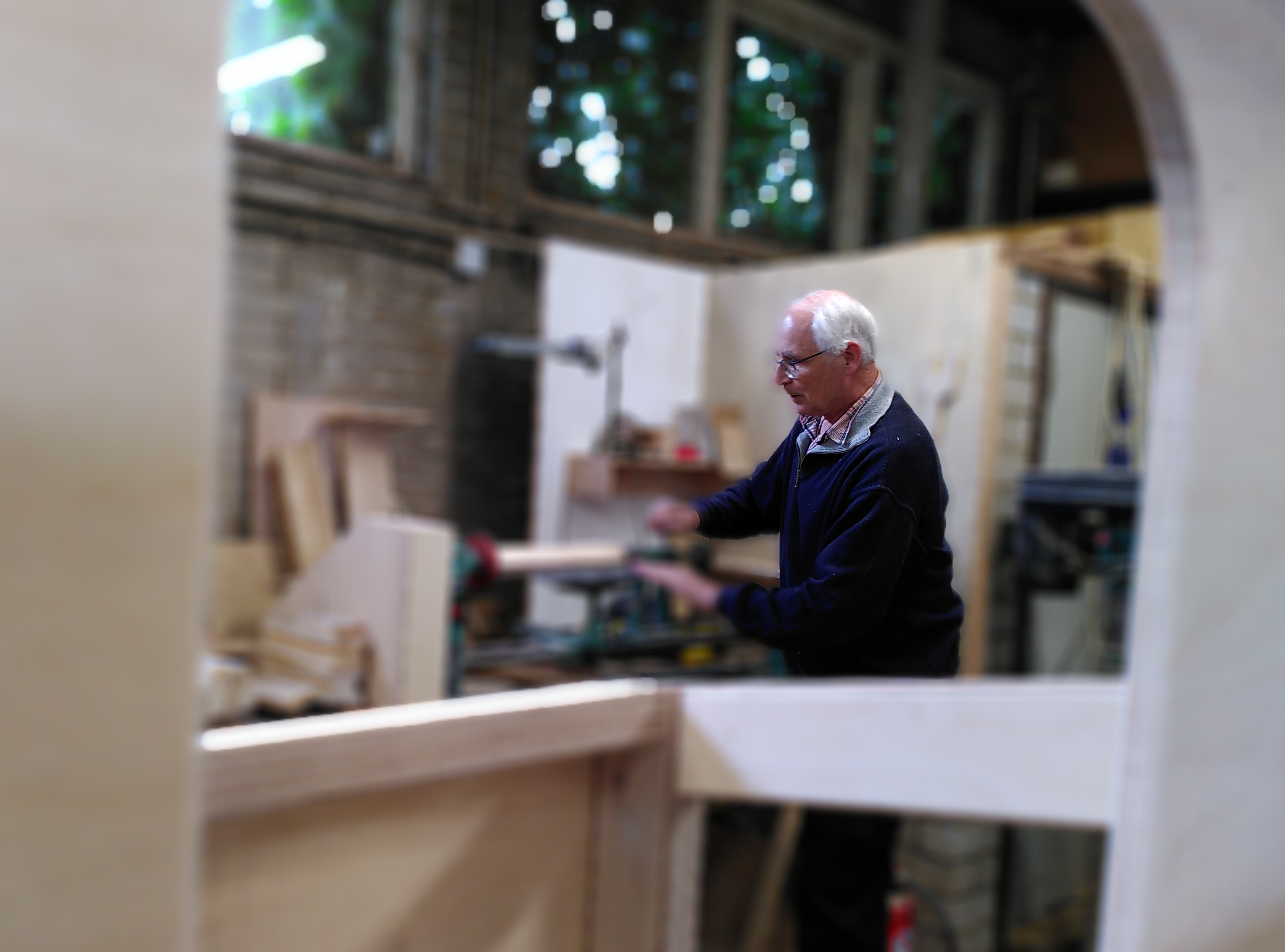 Demonstratie hout draaien